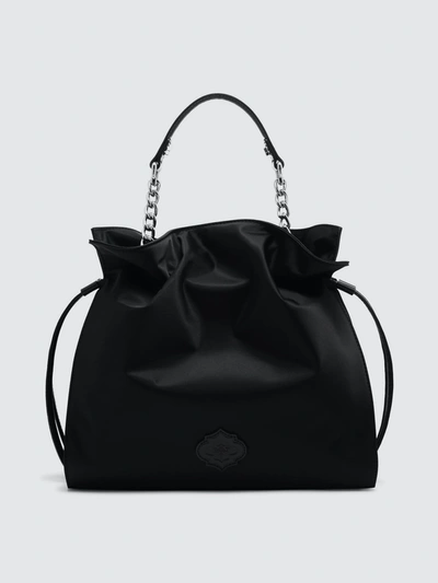 Shop Future Brands Group Oryany Jamie Bucket Nylon Bag In Black