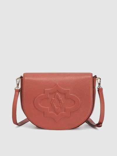 Shop Future Brands Group Oryany Taylor Saddle Crossbody In Pink