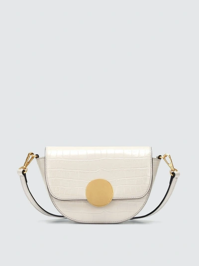 Shop Future Brands Group Oryany Lottie Croco Crossbody In White