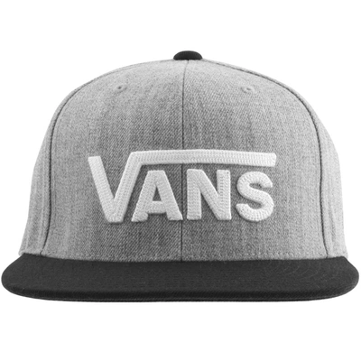 Shop Vans Vii Snapback Baseball Cap Grey