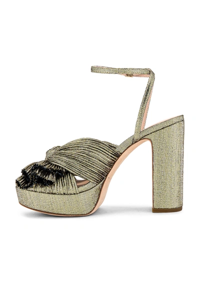 Shop Loeffler Randall Natalia Platform Sandal In Gold