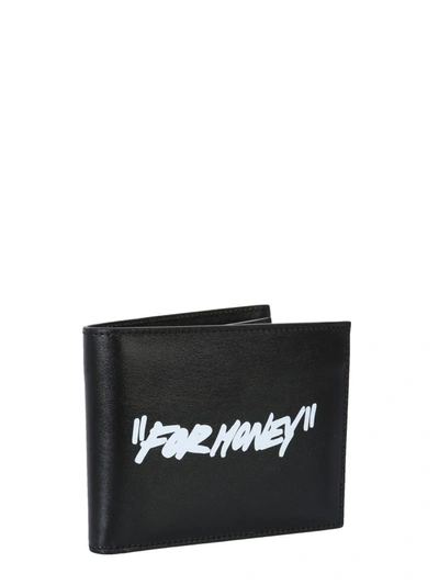 Shop Off-white Bifold Wallet In Black