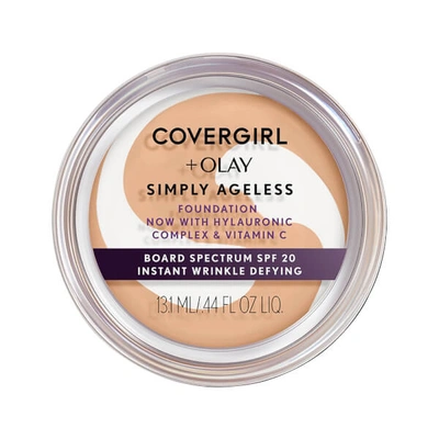 Shop Covergirl Simply Ageless Instant Wrinkle Defying Foundation 7 oz (various Shades) - Classic Ivory