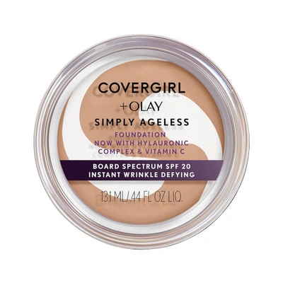 Shop Covergirl Simply Ageless Instant Wrinkle Defying Foundation 7 oz (various Shades) - Natural Beige