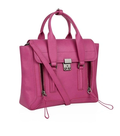 Shop 3.1 Phillip Lim Medium Pashli Satchel In Bright Pink