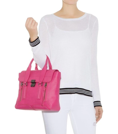 Shop 3.1 Phillip Lim Medium Pashli Satchel In Bright Pink