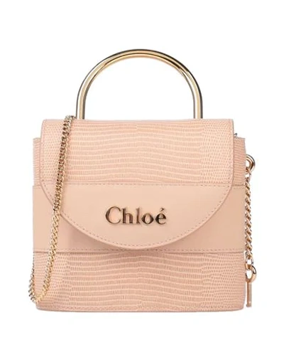 Shop Chloé Handbags In Light Pink