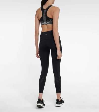 Nike Women's Epic Luxe Mid-rise Pocket Leggings In Black