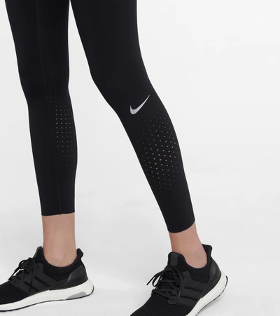 Shop Nike Epic Luxe High-rise Leggings In Black