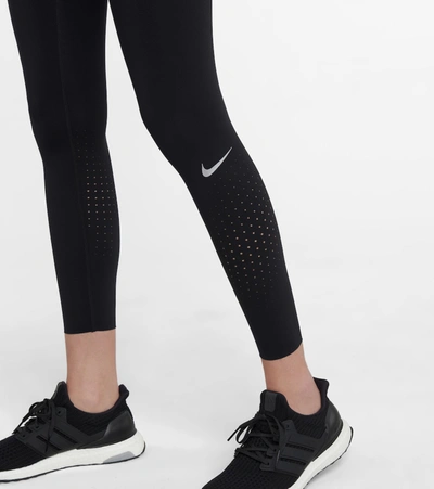Nike Women's Epic Luxe Mid-rise Pocket Leggings In Black