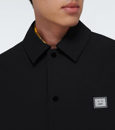 Shop Acne Studios Oscoda Struct Face Jacket In Black