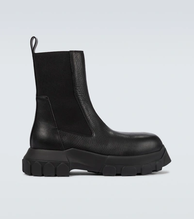 Shop Rick Owens Beatle Bozo Tractor Boots In Black