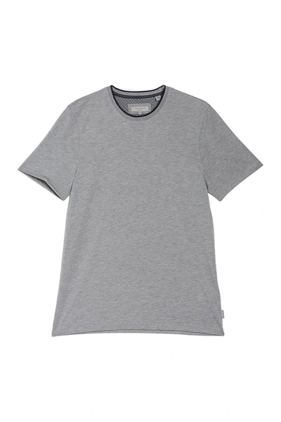 Shop Ted Baker Solid T-shirt In Grey Marl