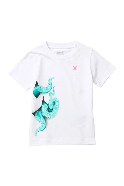 vergeven haag Bedrijf Hurley Kids' Octopus Tentacle Wrap Print T-shirt In 001white | ModeSens