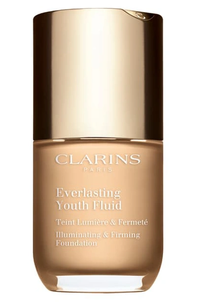 Shop Clarins Everlasting Youth Fluid Foundation In 101 Linen