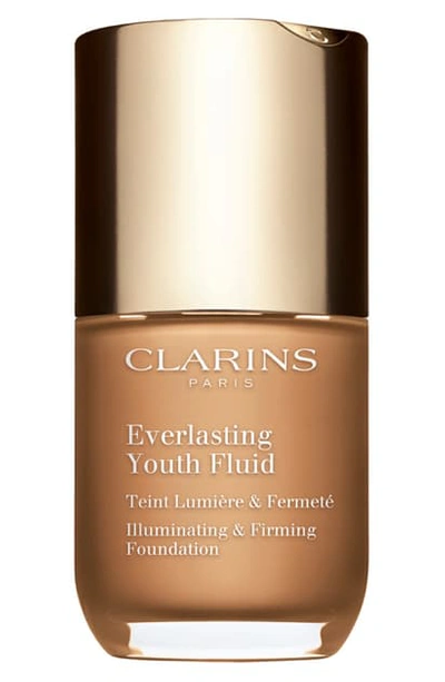 Shop Clarins Everlasting Youth Fluid Foundation In 114 Capuccino