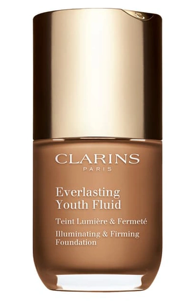 Shop Clarins Everlasting Youth Fluid Foundation In 115 Cognac