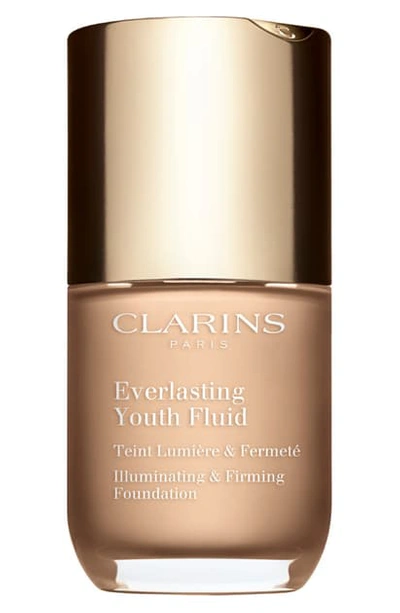 Shop Clarins Everlasting Youth Fluid Foundation In 105 Nude