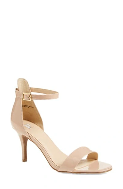 Shop Bp. 'luminate' Open Toe Dress Sandal In Blush Patent