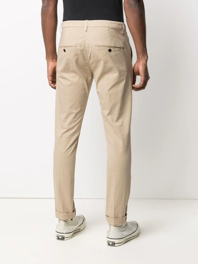 Shop Dondup Pants In Beige