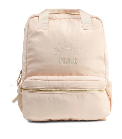 Shop Chloé Sun-logo Backpack