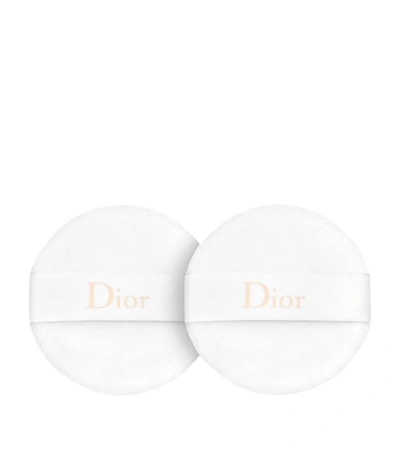 Shop Dior Forever Cushion Powder Puff (set Of 2)