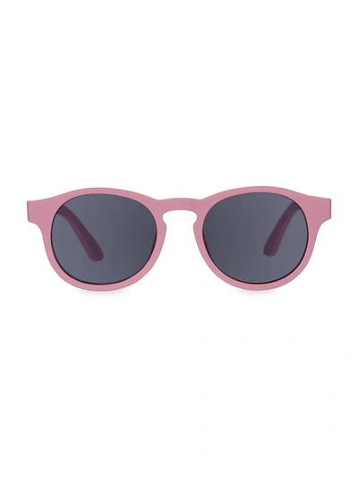 Shop Babiators Little Girl's Cat Eye Sunglasses In Pink