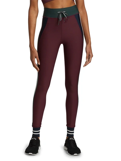 Shop The Upside Heritage Yoga Pants In Red
