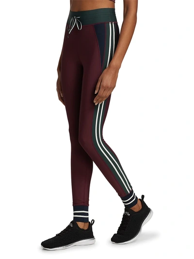 Shop The Upside Heritage Yoga Pants In Red