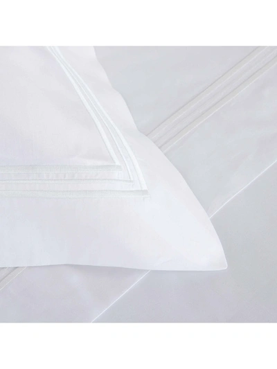 Shop Frette Triplo Popeline 250 Thread Count Pillowcase In White Milk