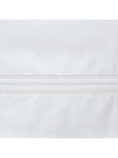 Shop Frette Triplo Popeline 250 Thread Count Pillowcase In White Milk