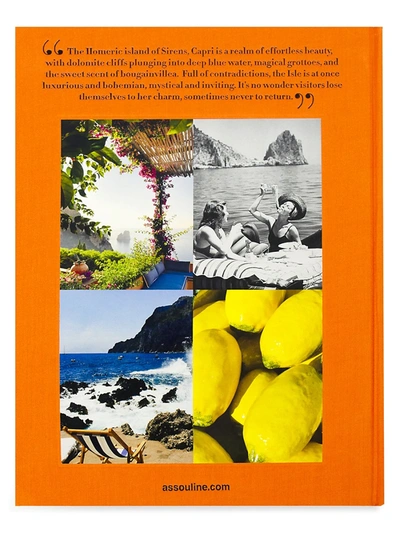 Shop Assouline Capri Dolce Vita Coffee Table Book