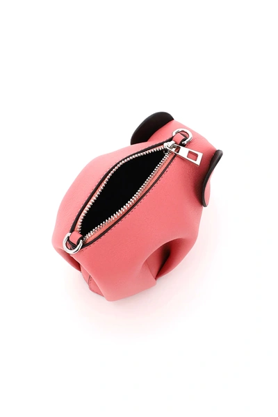 Shop Loewe Elephant Pouch Chain In Pink