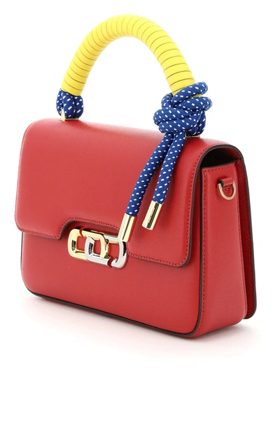 Shop Marc Jacobs (the) The J Link Leather Bag In Red,yellow,blue