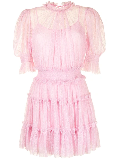 Shop Alice Mccall Ily Mini Dress In Pink