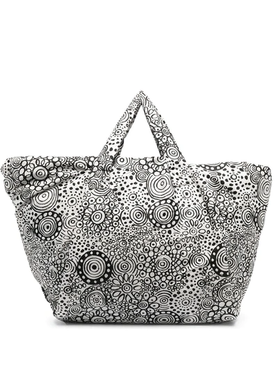 Shop 10 Corso Como Doodle-graphic Print Padded Tote In White