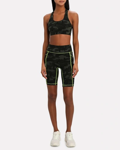 Shop All Access Front Row Sports Bra In Black/army