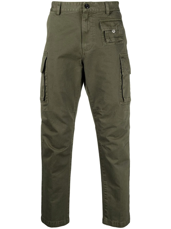 slim cut cargo pants