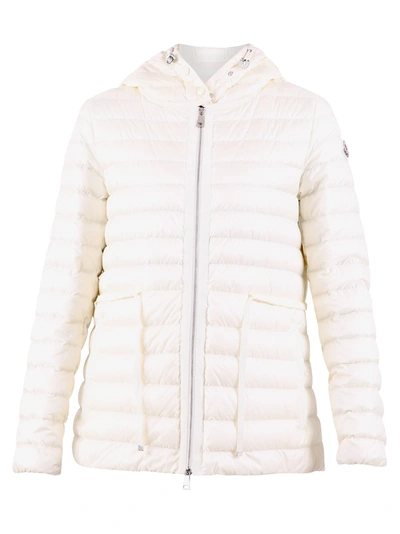 Shop Moncler Raie Padded Jacket In White