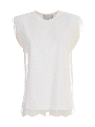 Shop Philosophy Di Lorenzo Serafini Double Sleeveless T-shirt In White