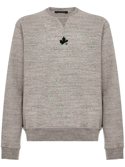 Shop Dsquared2 Sweatshirt In Grey