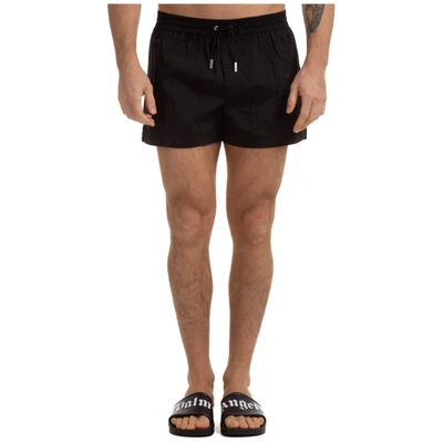 Shop Dsquared2 Wings Swimming Trunks In Nero