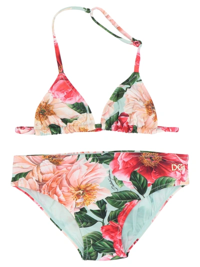 Shop Dolce & Gabbana Bikini In Multicolor