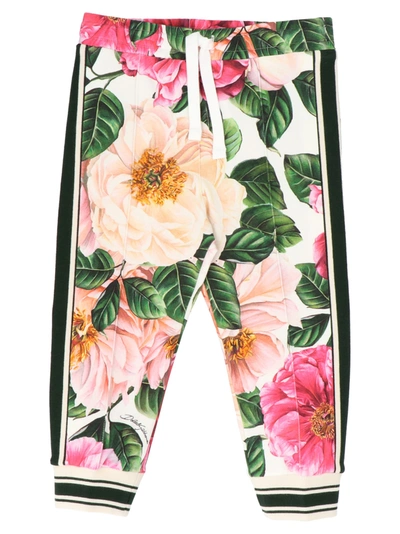 Shop Dolce & Gabbana Sweatpants In Multicolor