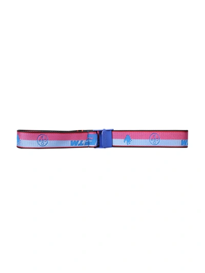 Shop Off-white Classic Industrial Belt In Azure