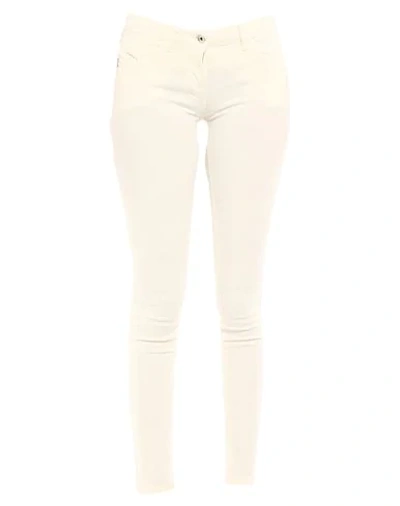 Shop Patrizia Pepe Jeans In Ivory
