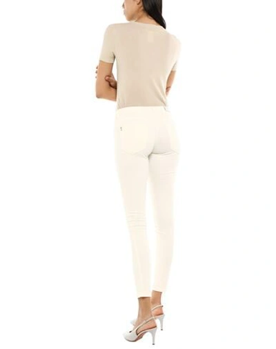 Shop Patrizia Pepe Jeans In Ivory