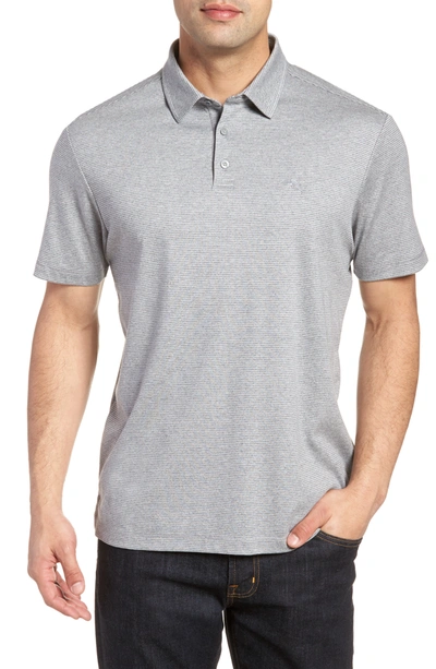 Shop Tommy Bahama Pacific Shore Polo Shirt In Shadow Hea