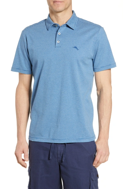 Shop Tommy Bahama Pacific Shore Polo Shirt In Blue Allur