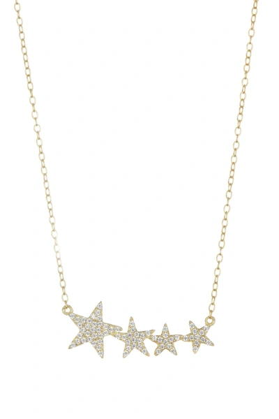 Shop Adornia Shooting Star Necklace In Yellow